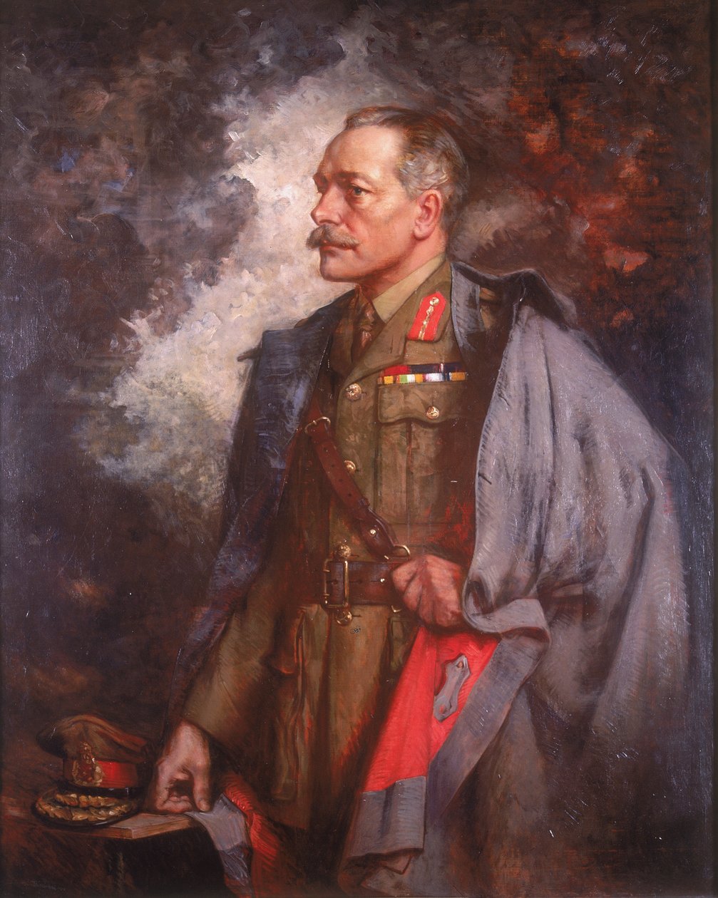 "Field Marshall the Earl Haig", 1920 av Albert Chevallier Tayler