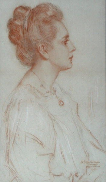 Fru Fitzroy Carrington av Albert Edward Sterner