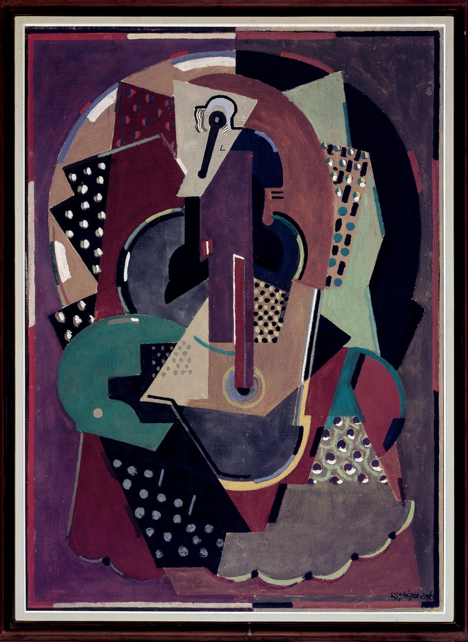 Komposition (olja på duk av Albert Gleizes