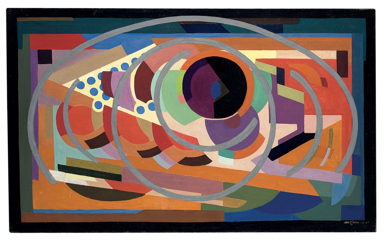 Sammansättning för "Meditation av Albert Gleizes