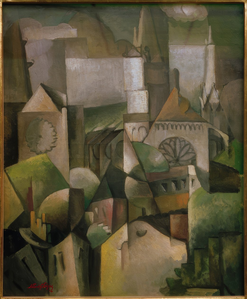 Katedralen i Chartres av Albert Gleizes