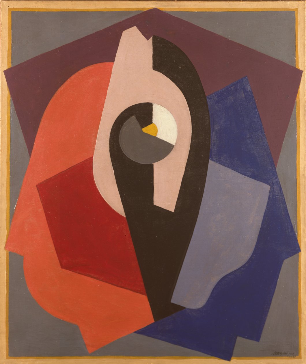 Målning av objekt av Albert Gleizes