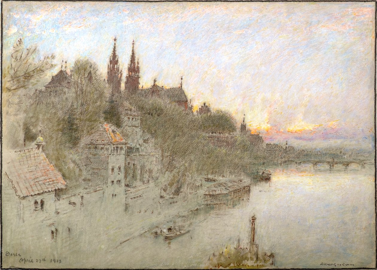 Basel av Albert Goodwin