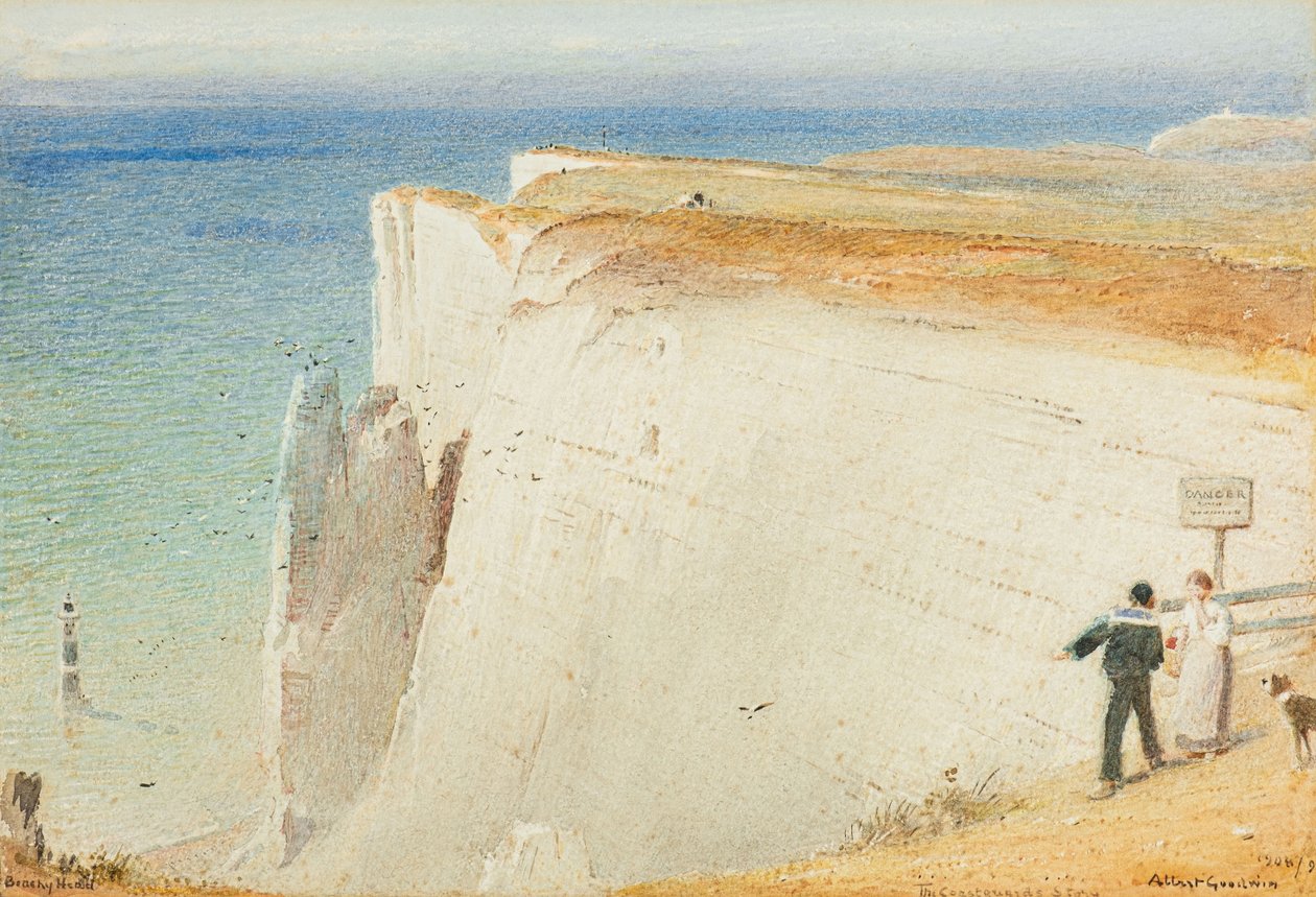 Beachy Head - Kustbevakarens berättelse av Albert Goodwin