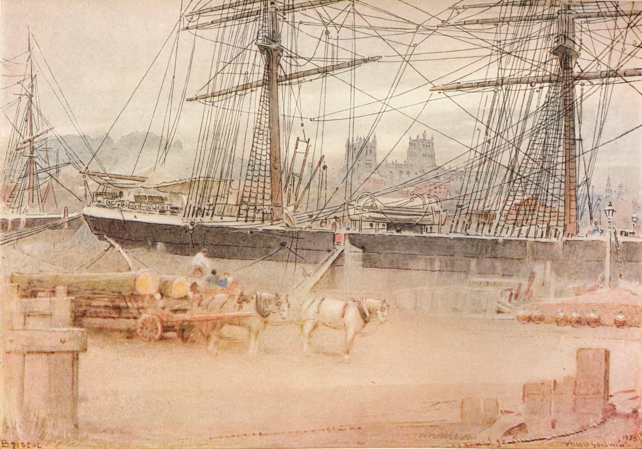 Bristol, 1903 av Albert Goodwin
