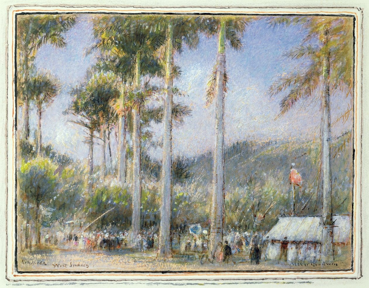 Grenada, Västindien av Albert Goodwin