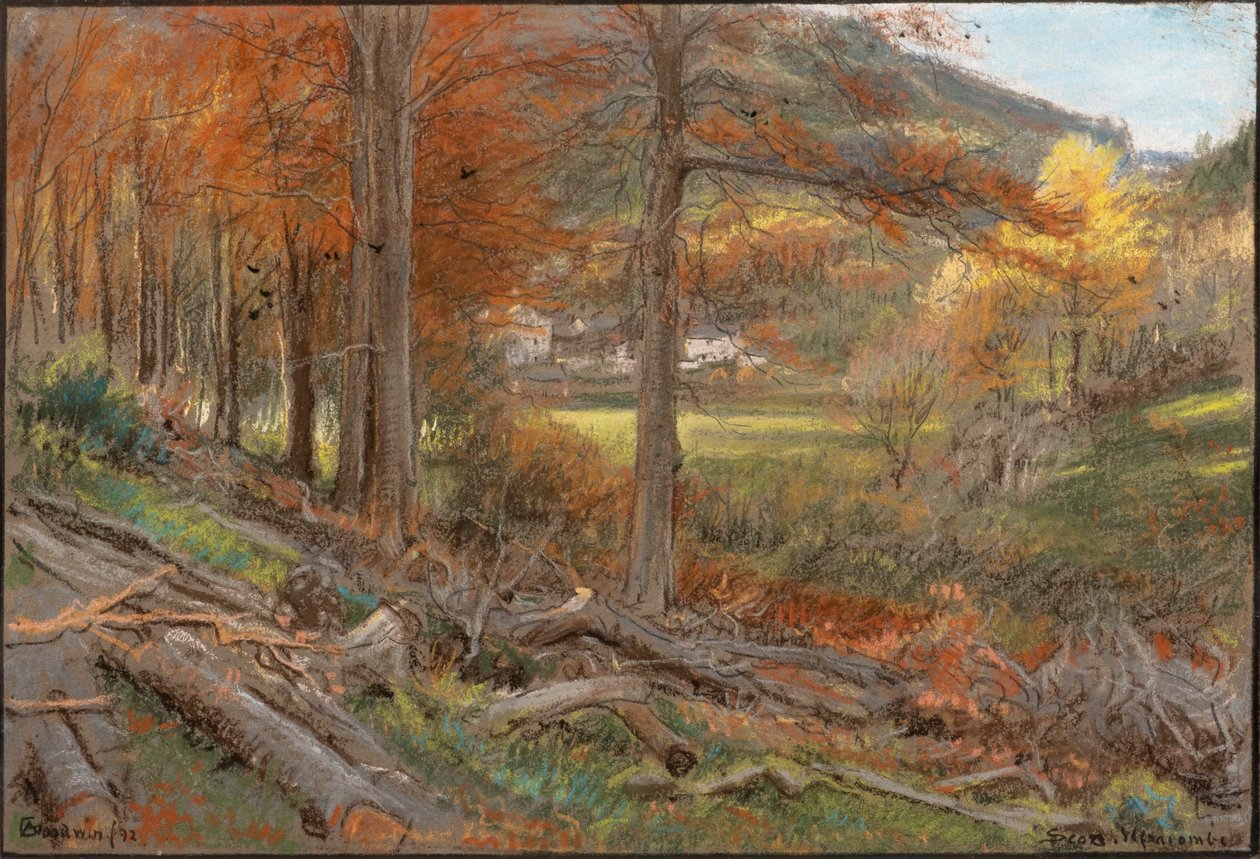 Skottar, Ilfracombe av Albert Goodwin