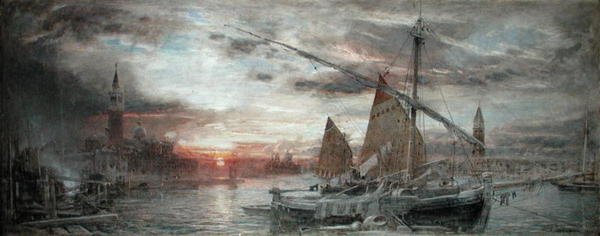 Venezia av Albert Goodwin