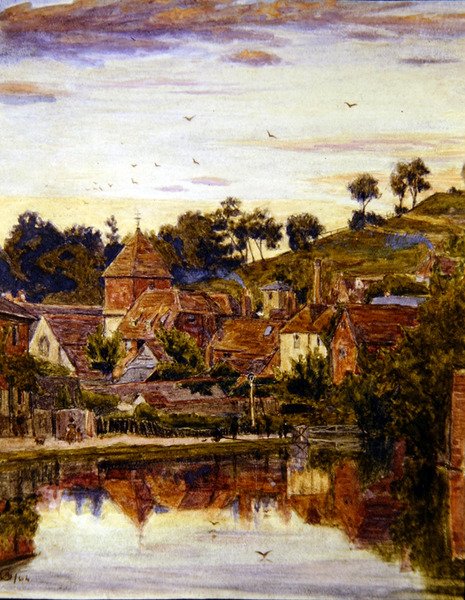 Winchester av Albert Goodwin