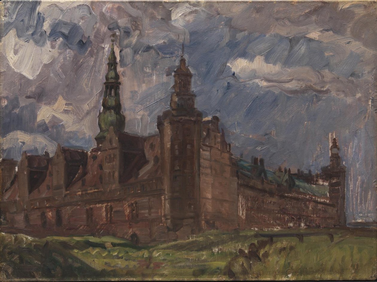 Kronborg sett från sydost av Albert Gottschalk