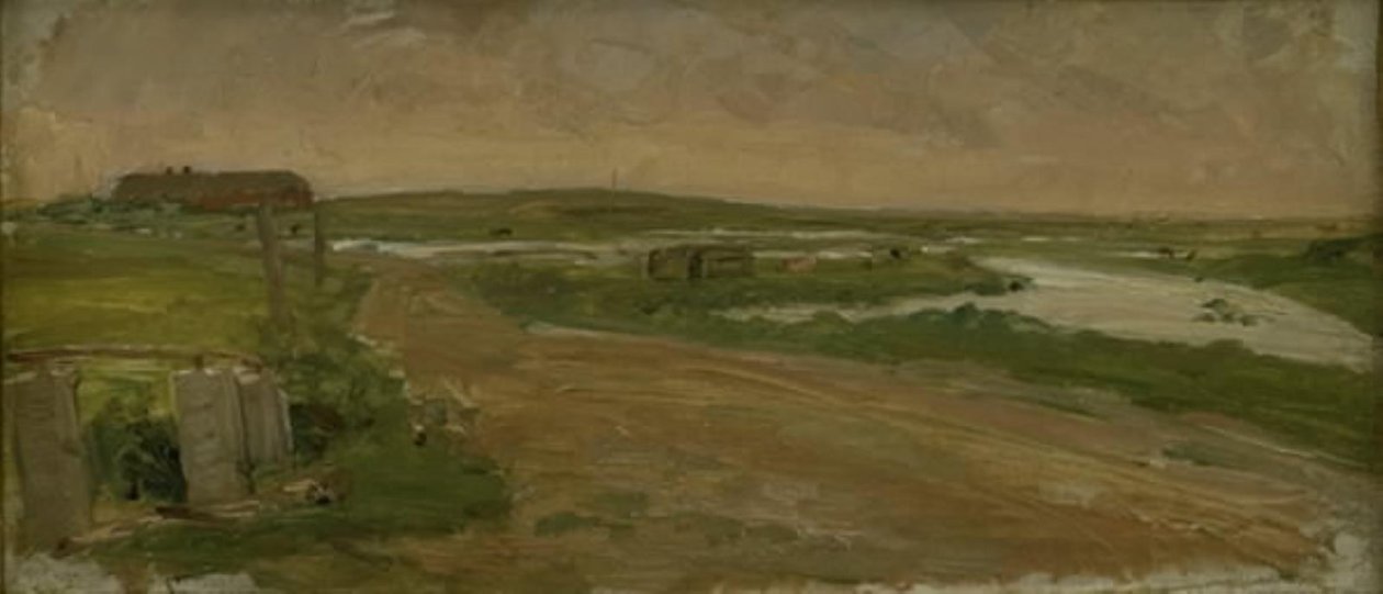 Västjysk landskap. Holmsland av Albert Gottschalk