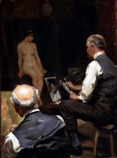 I studion (brädet) av Albert Henry Collings