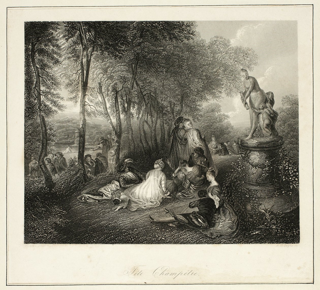 Fête Champêtre av Albert Henry Payne