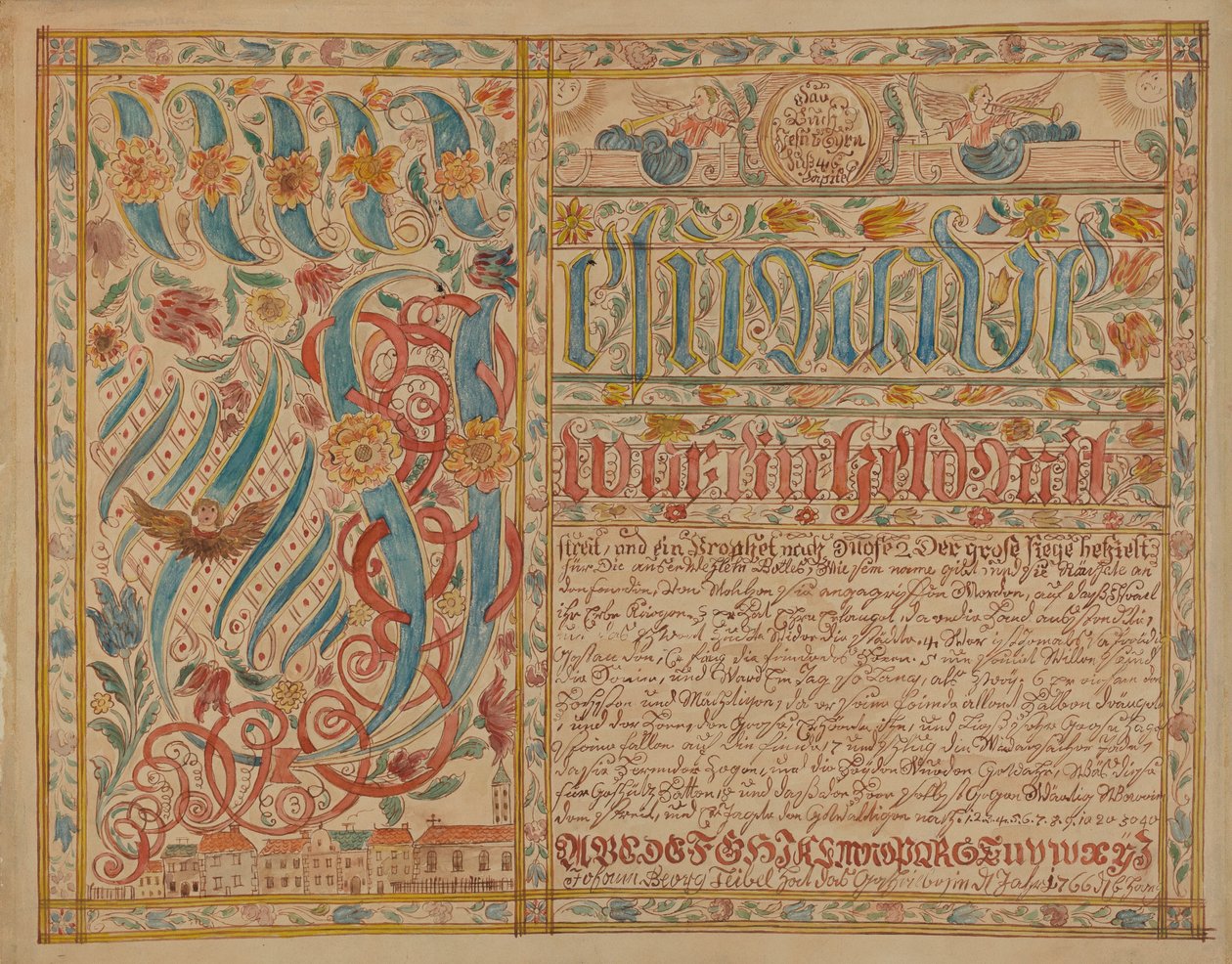 Fraktur, 19351942. av Albert J. Levone