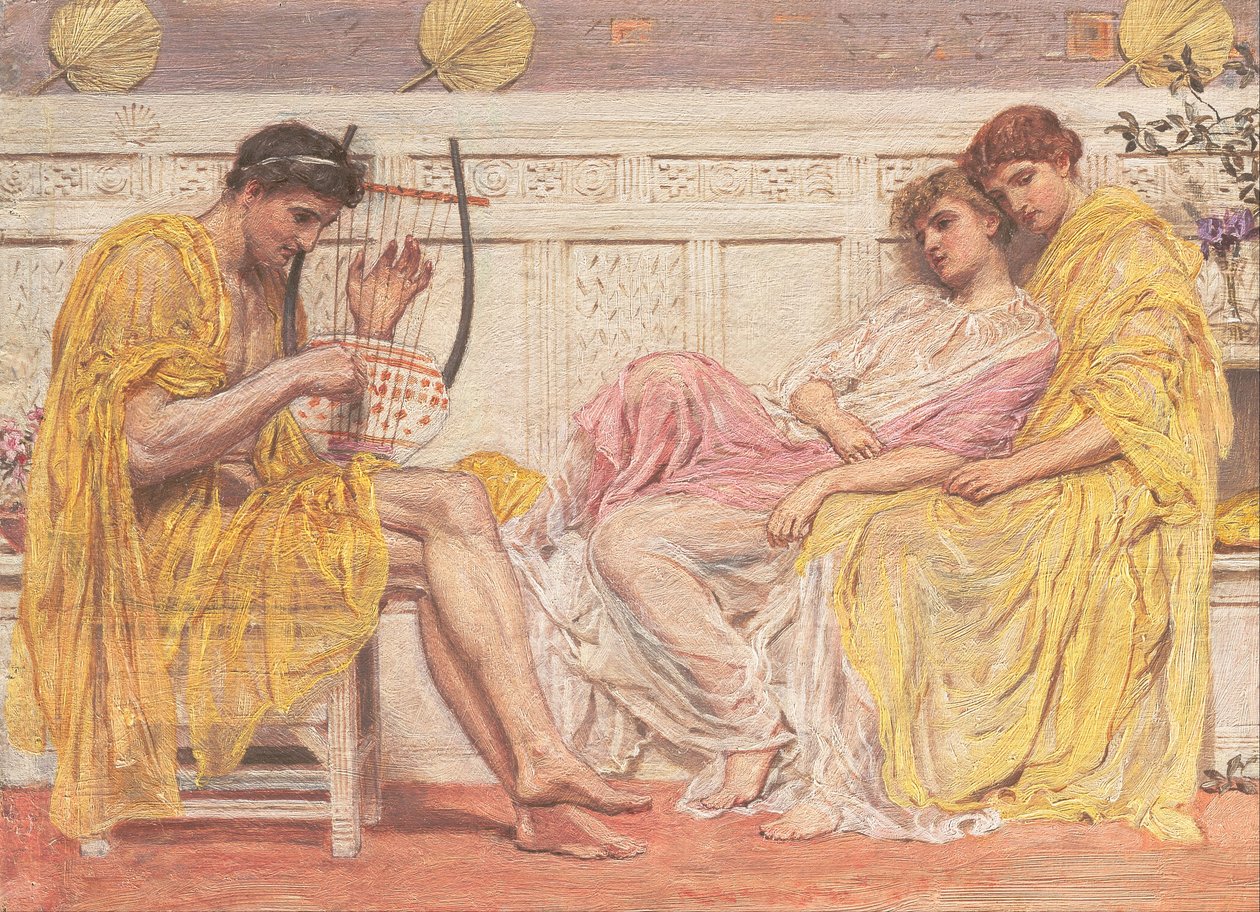 En musiker av Albert Joseph Moore