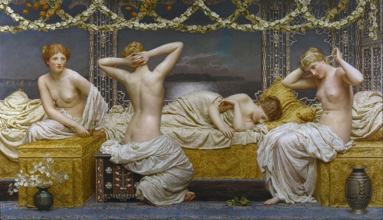 En sommarnatt av Albert Joseph Moore