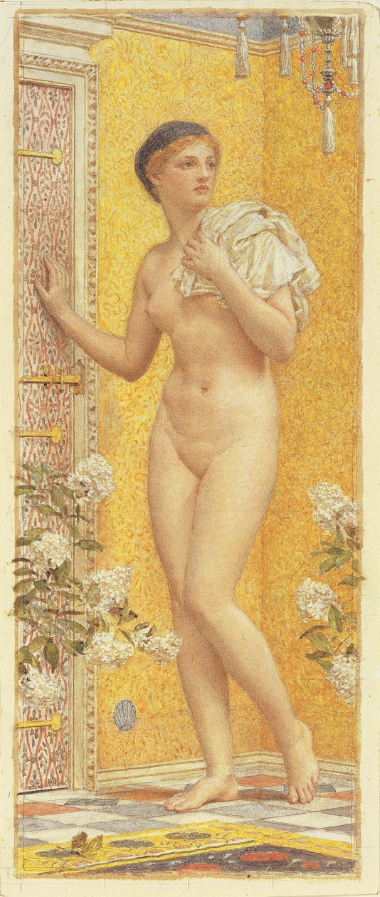 Ett gult rum av Albert Joseph Moore