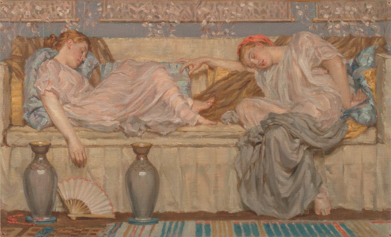 Pärlor (studie) av Albert Joseph Moore
