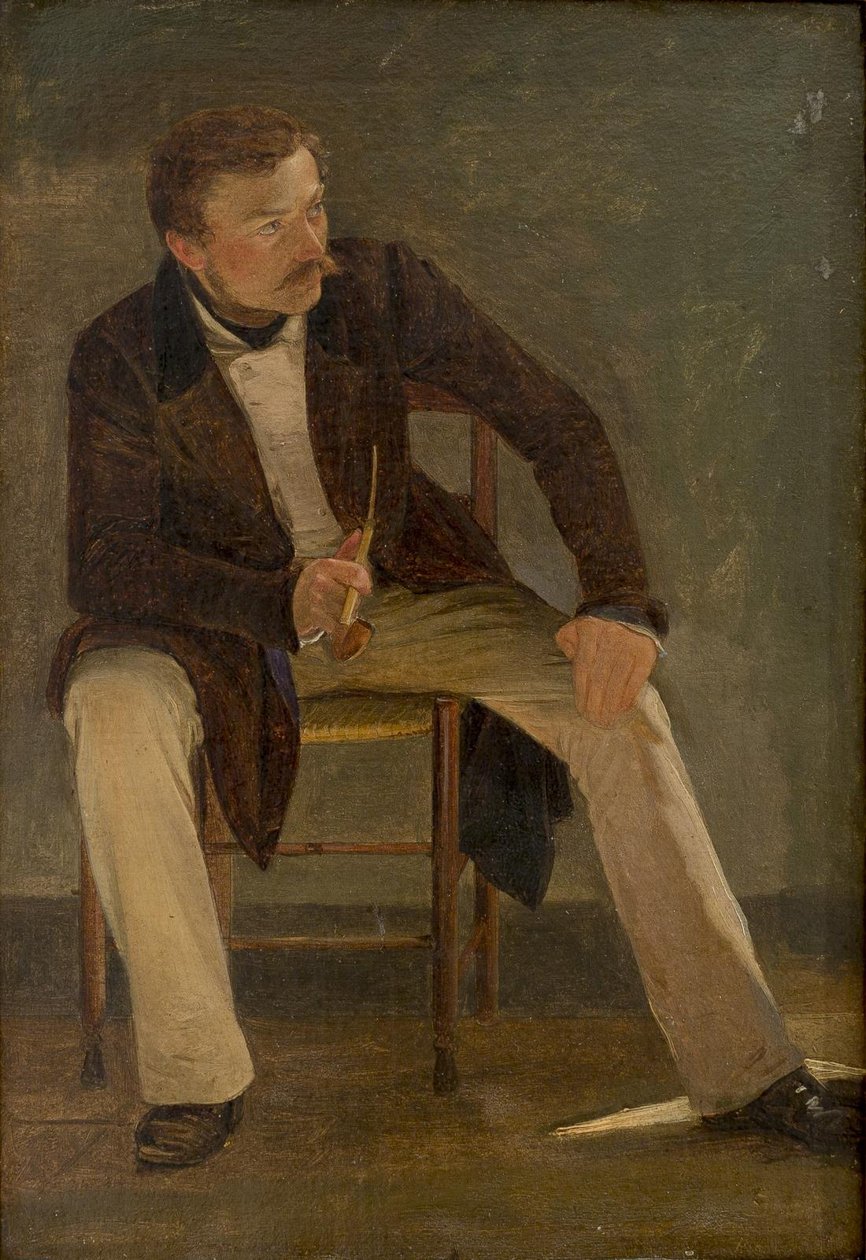 Målaren Constantin Hansen av Albert Küchler