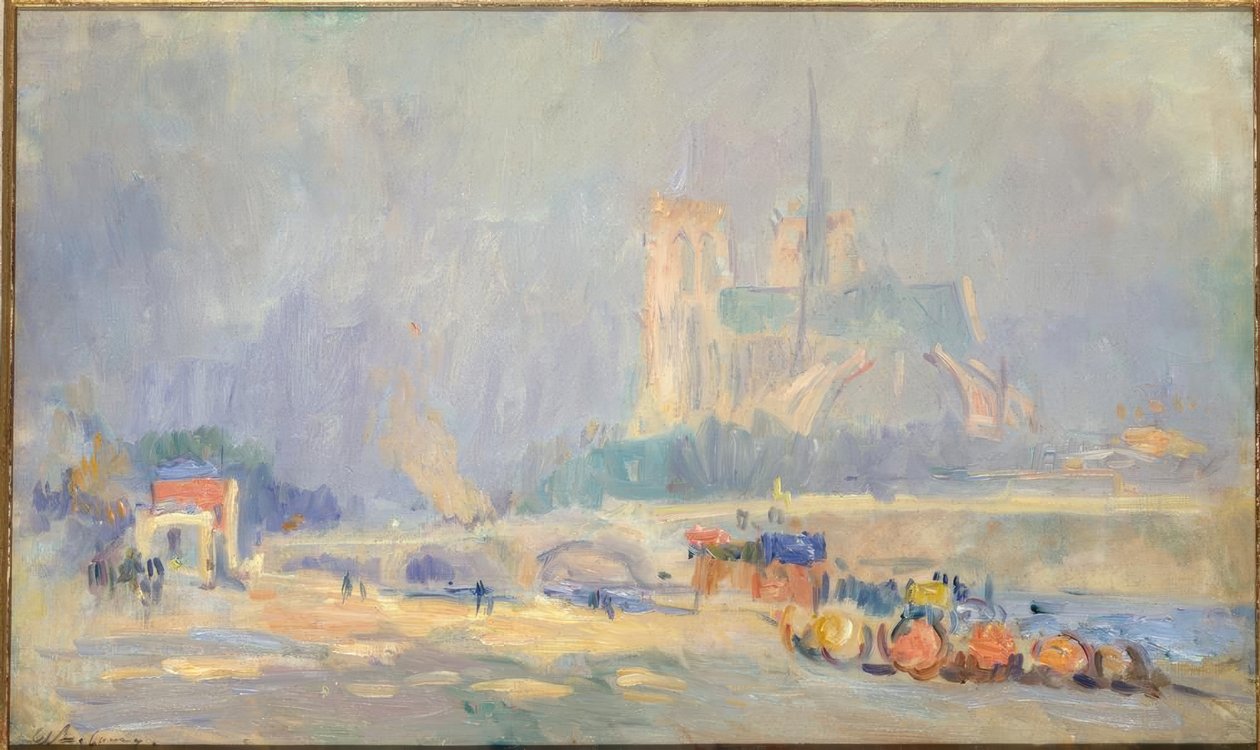 Vid kajerna i Paris av Albert Lebourg