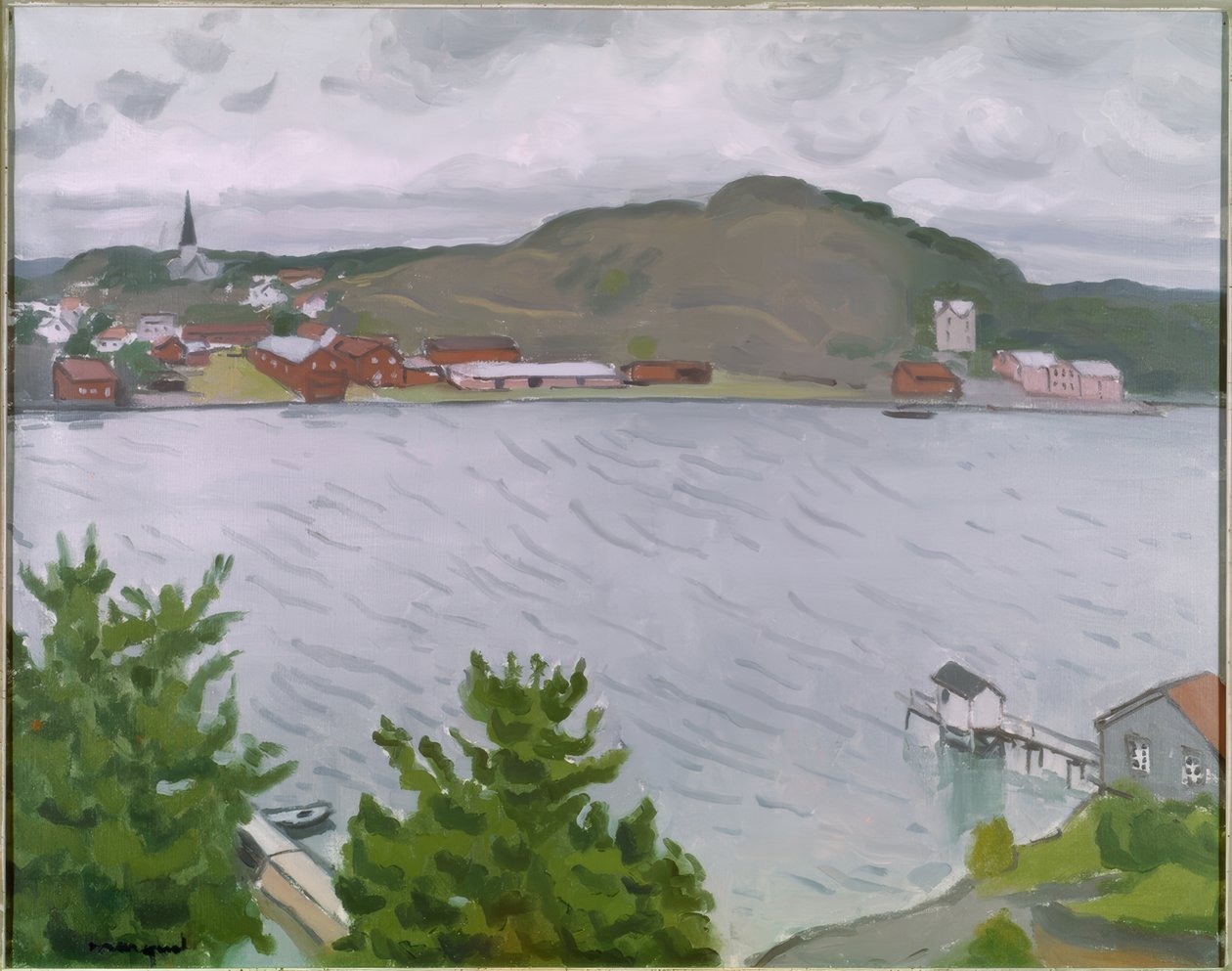 Grimstad, Norge av Albert Marquet