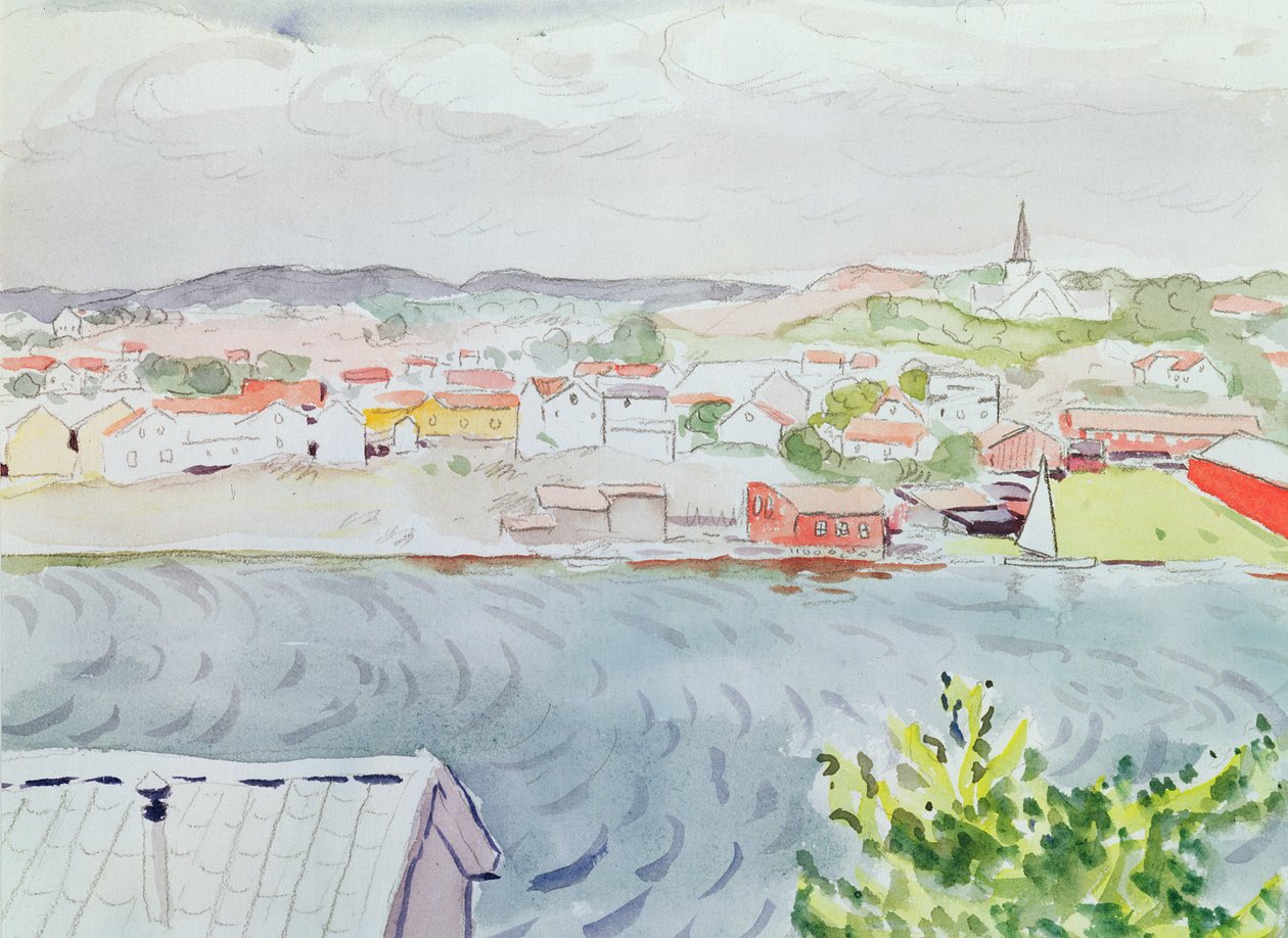 Grimstad, Norge av Albert Marquet