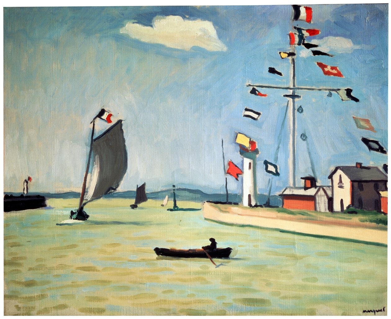 Honfleur Harbour, c1911. av Albert Marquet