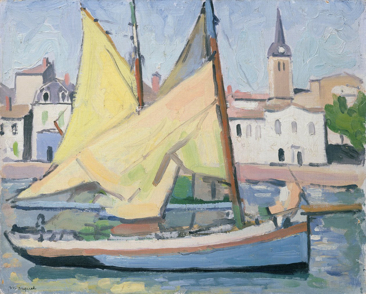 Halmtak av Albert Marquet