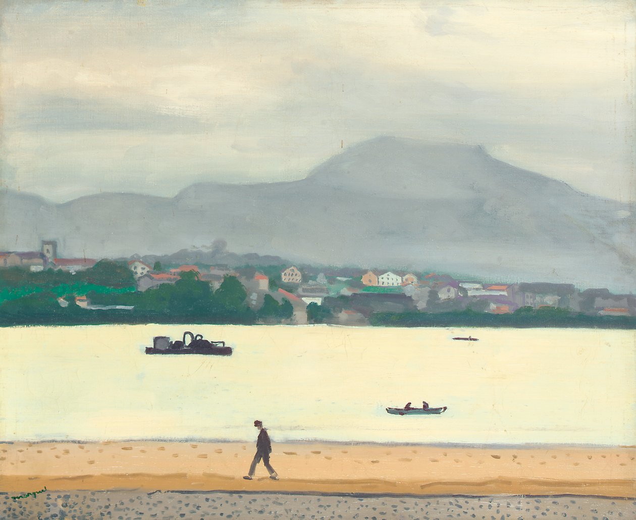 Vägen, Hendaye av Albert Marquet