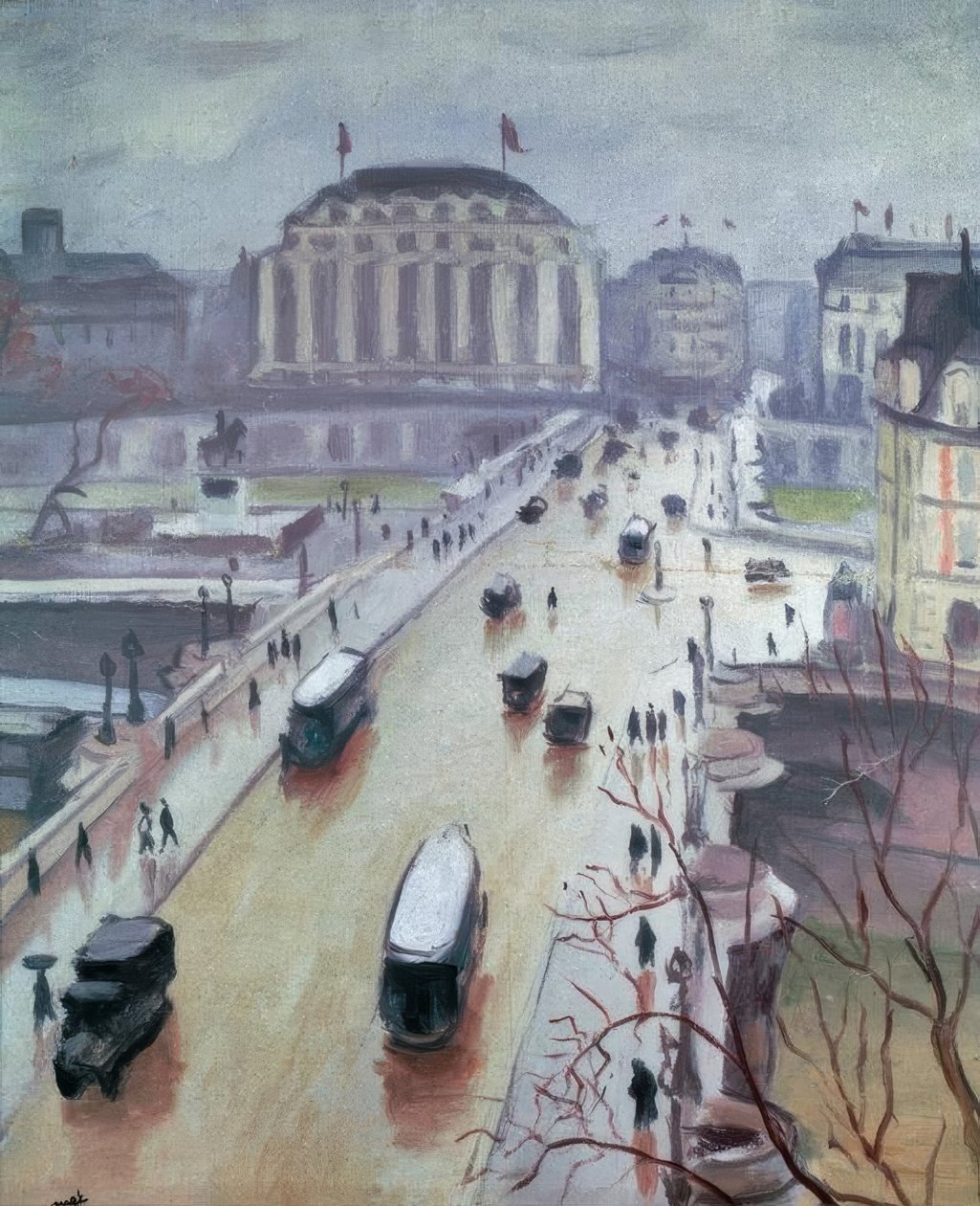 Den nya bron av Albert Marquet