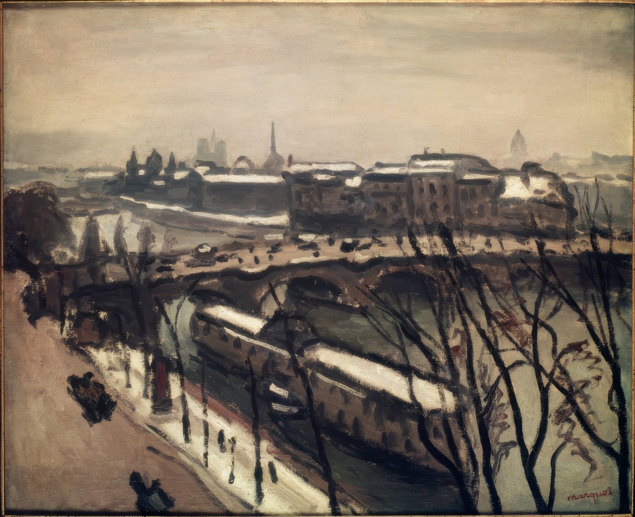 Seines hamnar av Albert Marquet