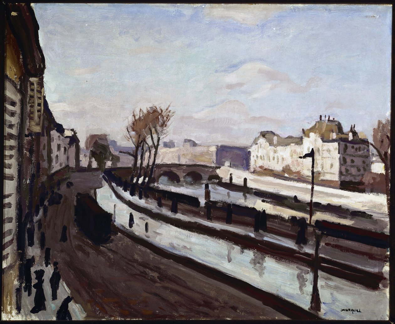 Paris, Quai des Grands-Augustins av Albert Marquet