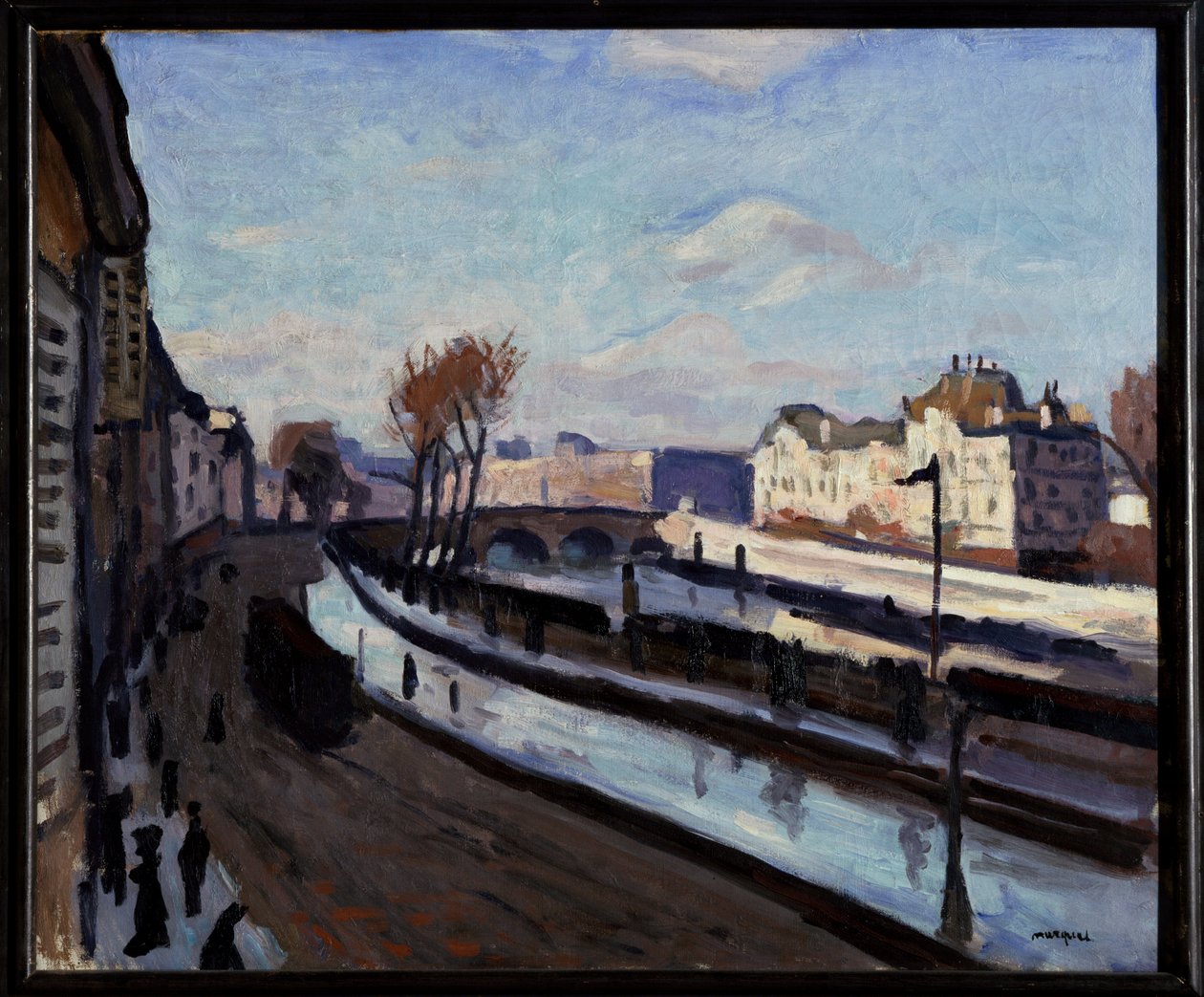 Paris, Quai des Grands-Augustins av Albert Marquet