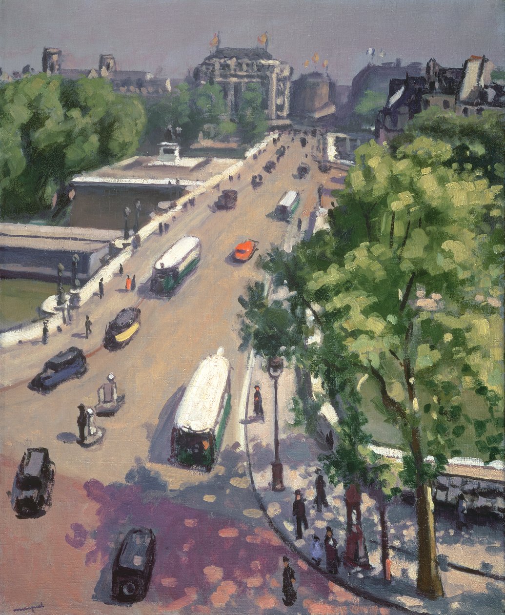 ポンヌフ、1935年頃スウェーデン語 av Albert Marquet