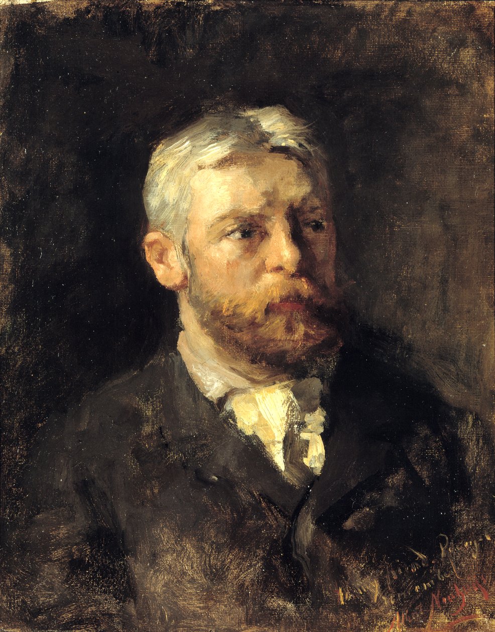 Henry Ward Ranger, ca. 1890. av Albert Neuhuys
