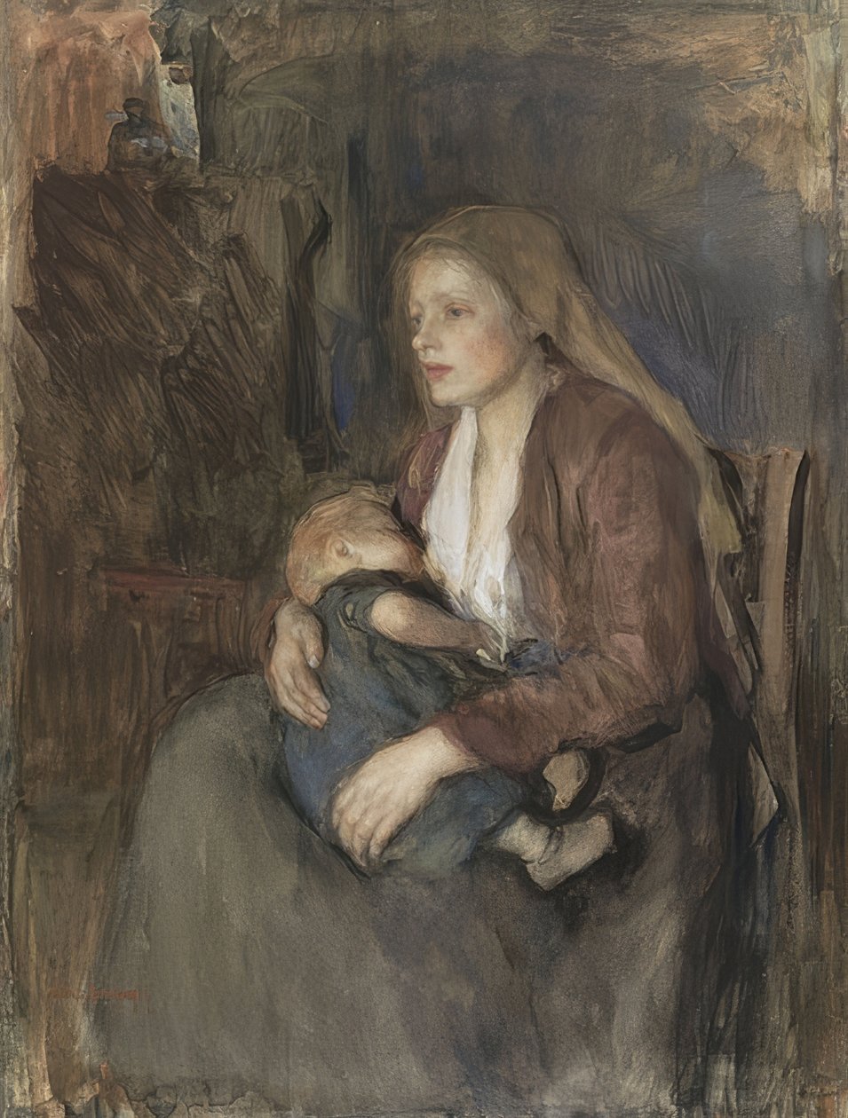 Nordisk Madonna av Albert Neuhuys