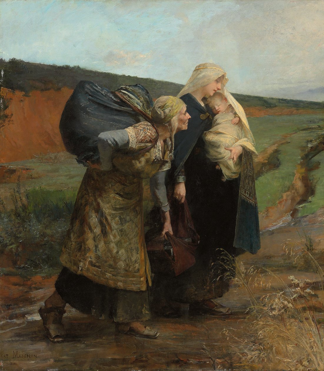 Repudiee, 1882 av Albert Pierre Rene Maignan
