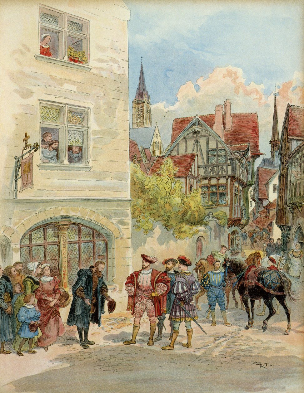 Francois 1er av Albert Robida