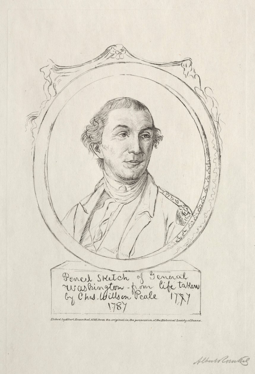 George Washington av Albert Rosenthal