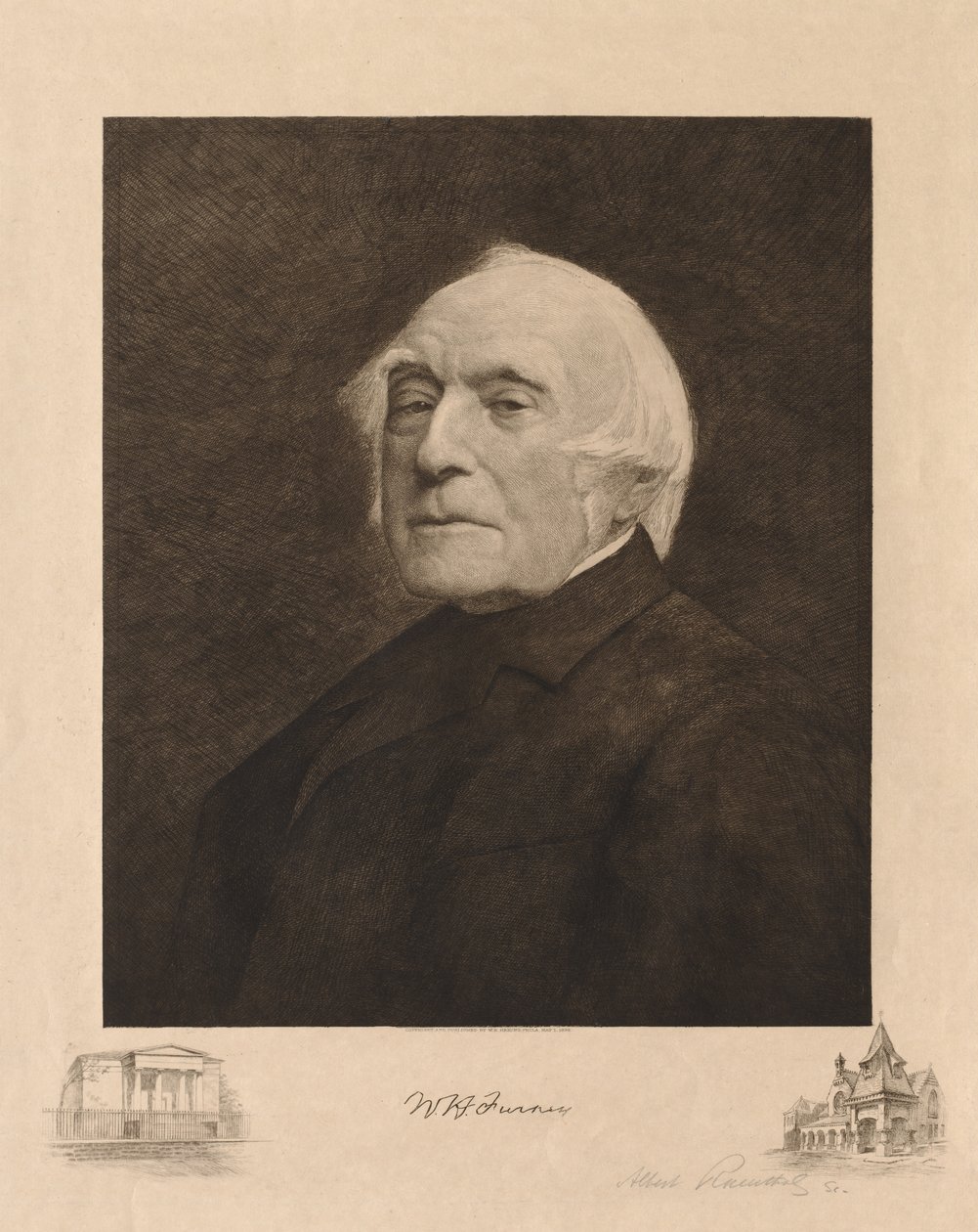 W. H. Furness, 1896. av Albert Rosenthal