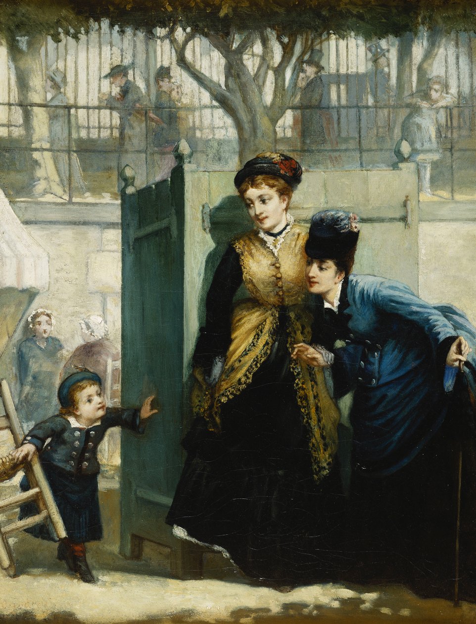 Hide and Seek, 1876 av Albert Snr. Ludovici