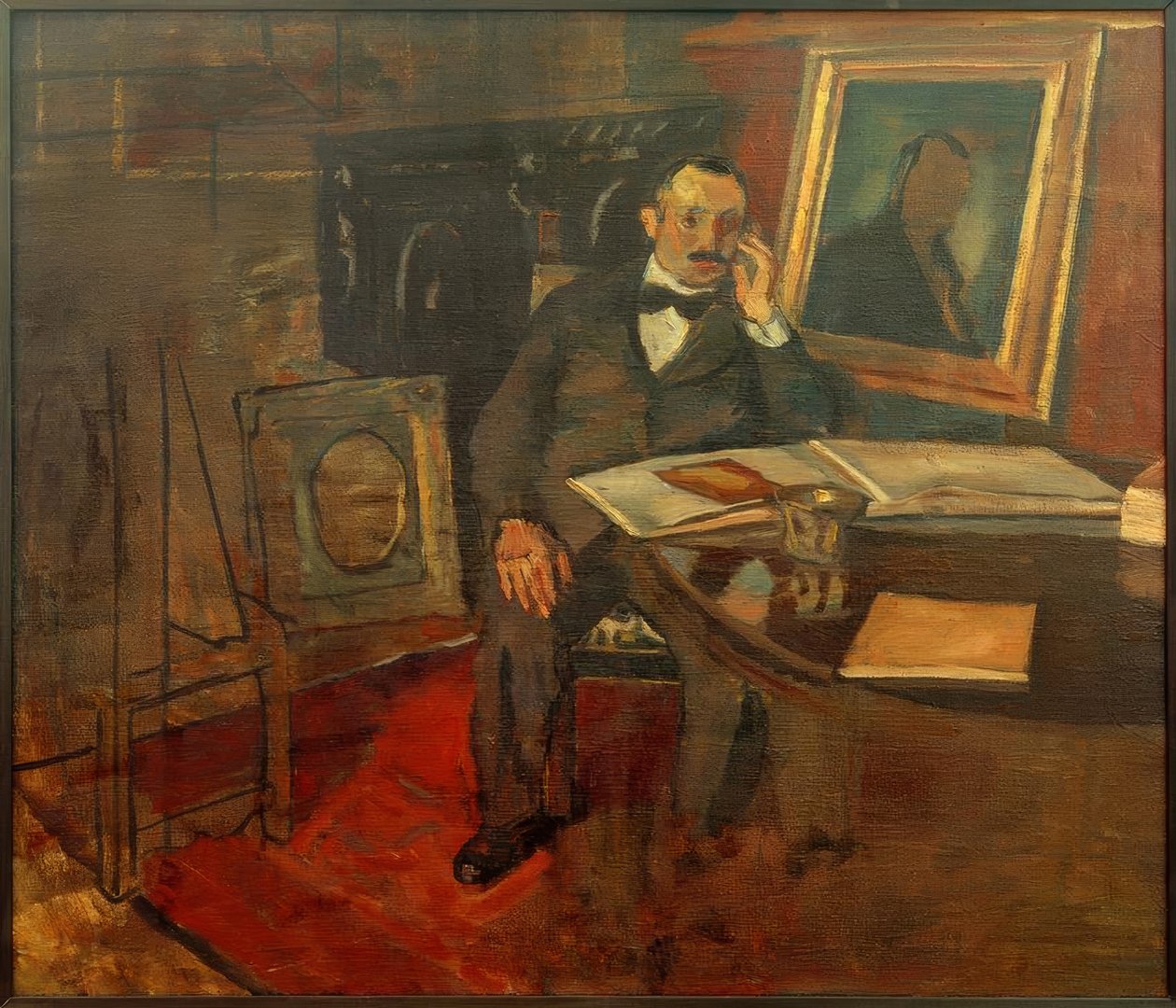 Porträtt av Ludwig Löb Prager av Albert Weisgerber