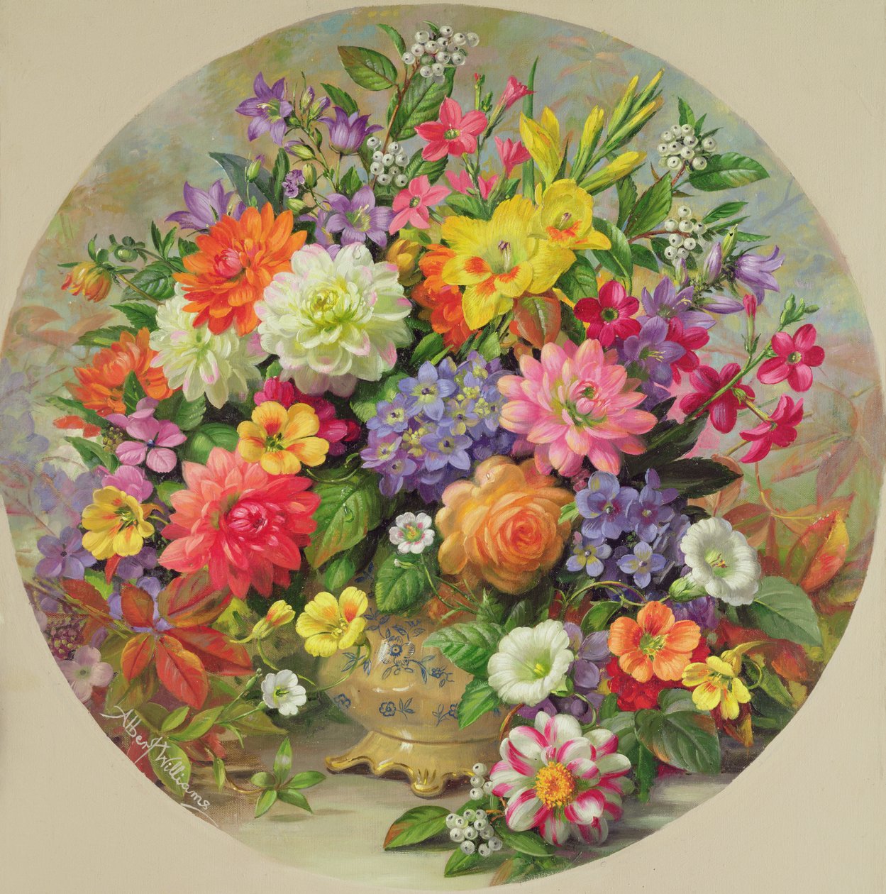 A/306 Flowers of Autumnswed av Albert Williams