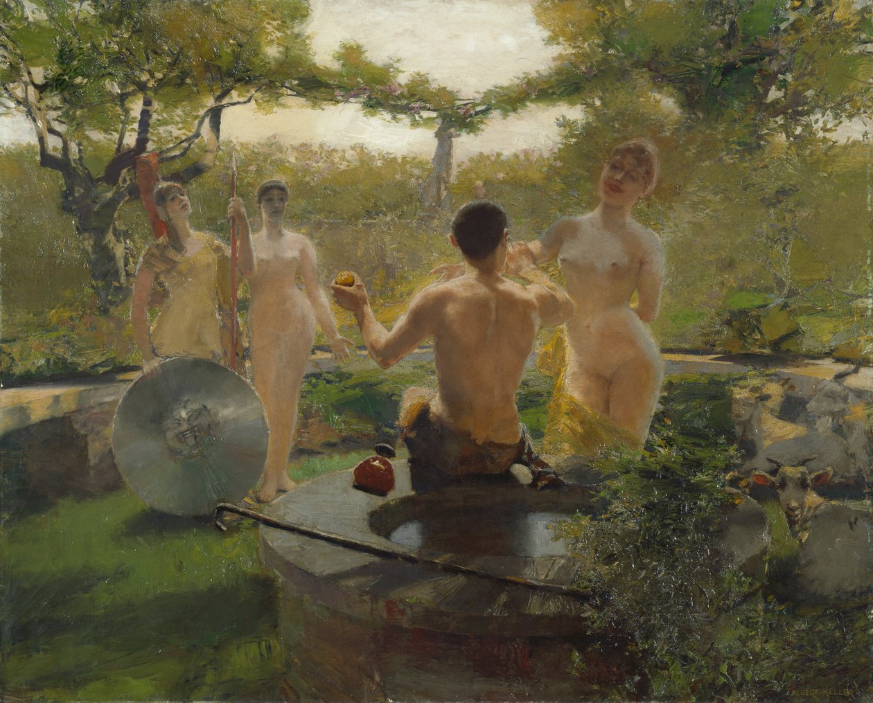 Parisdomen av Albert von Keller
