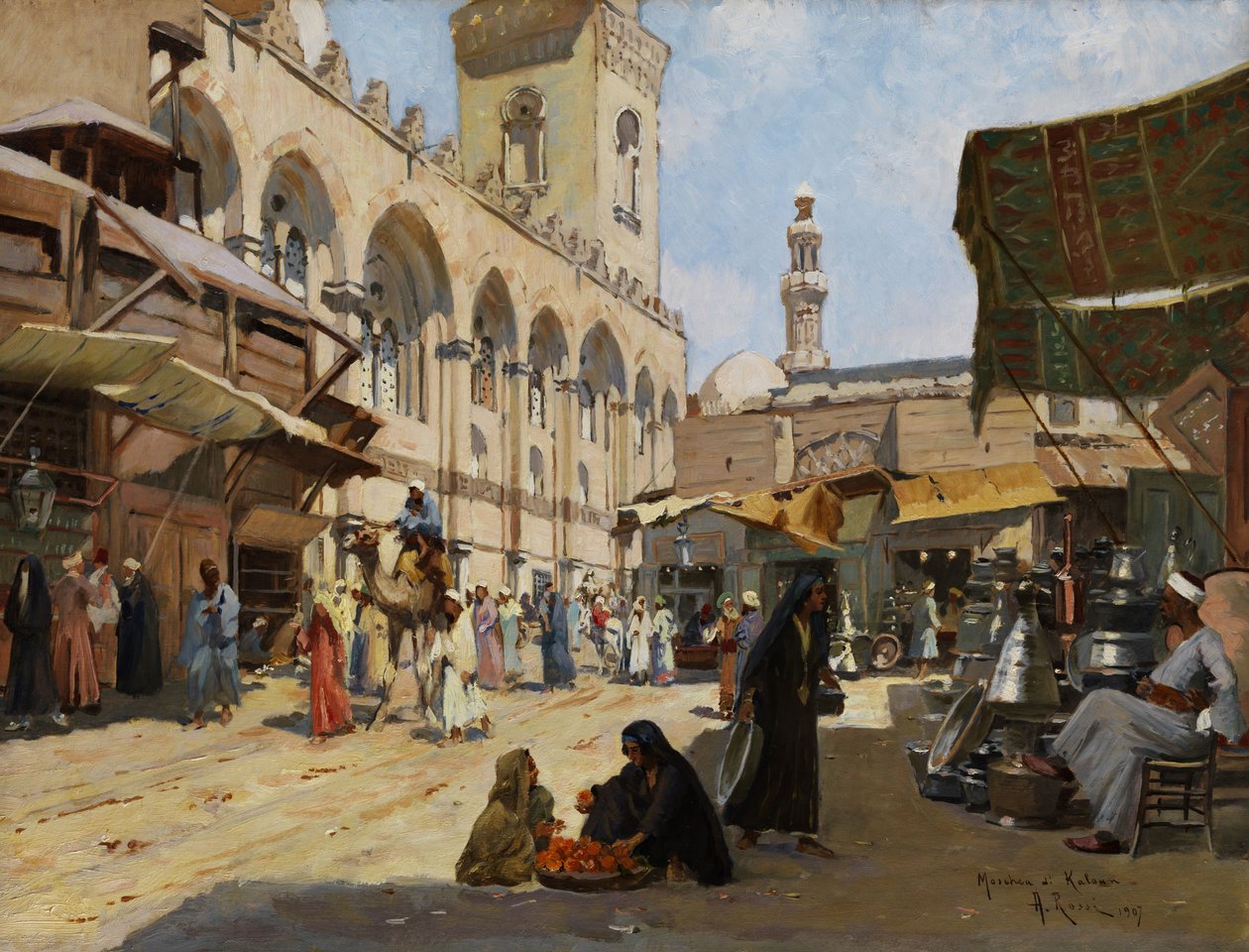 Arabischer Markt in Kaloun av Alberto Rossi