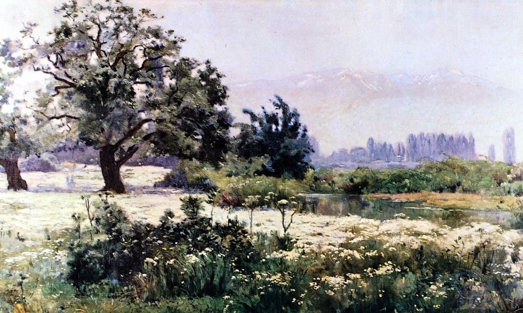 Manzanillas en flor av Alberto Valenzuela Llanos