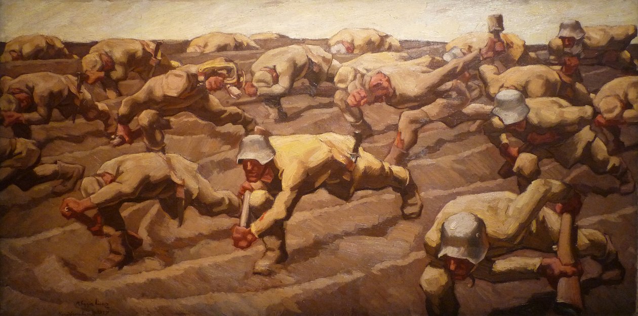  Nordfrankreich, 1917 av Albin Egger Lienz