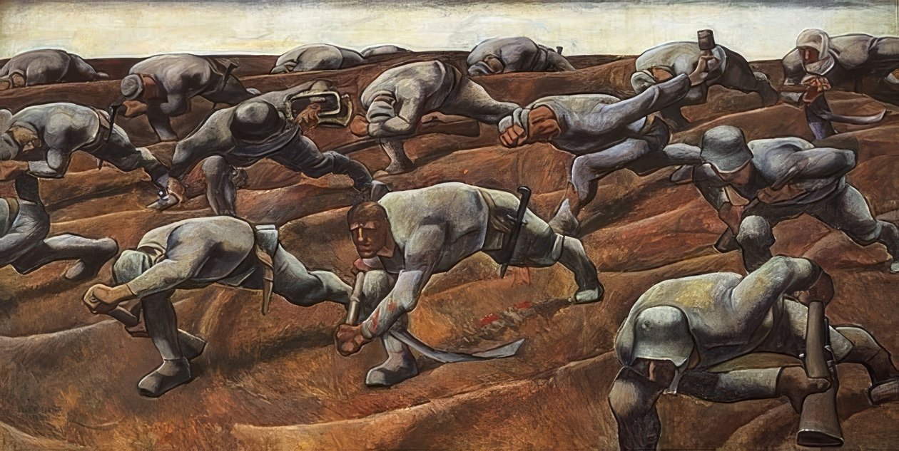 Den namnlösa. 1916 av Albin Egger Lienz