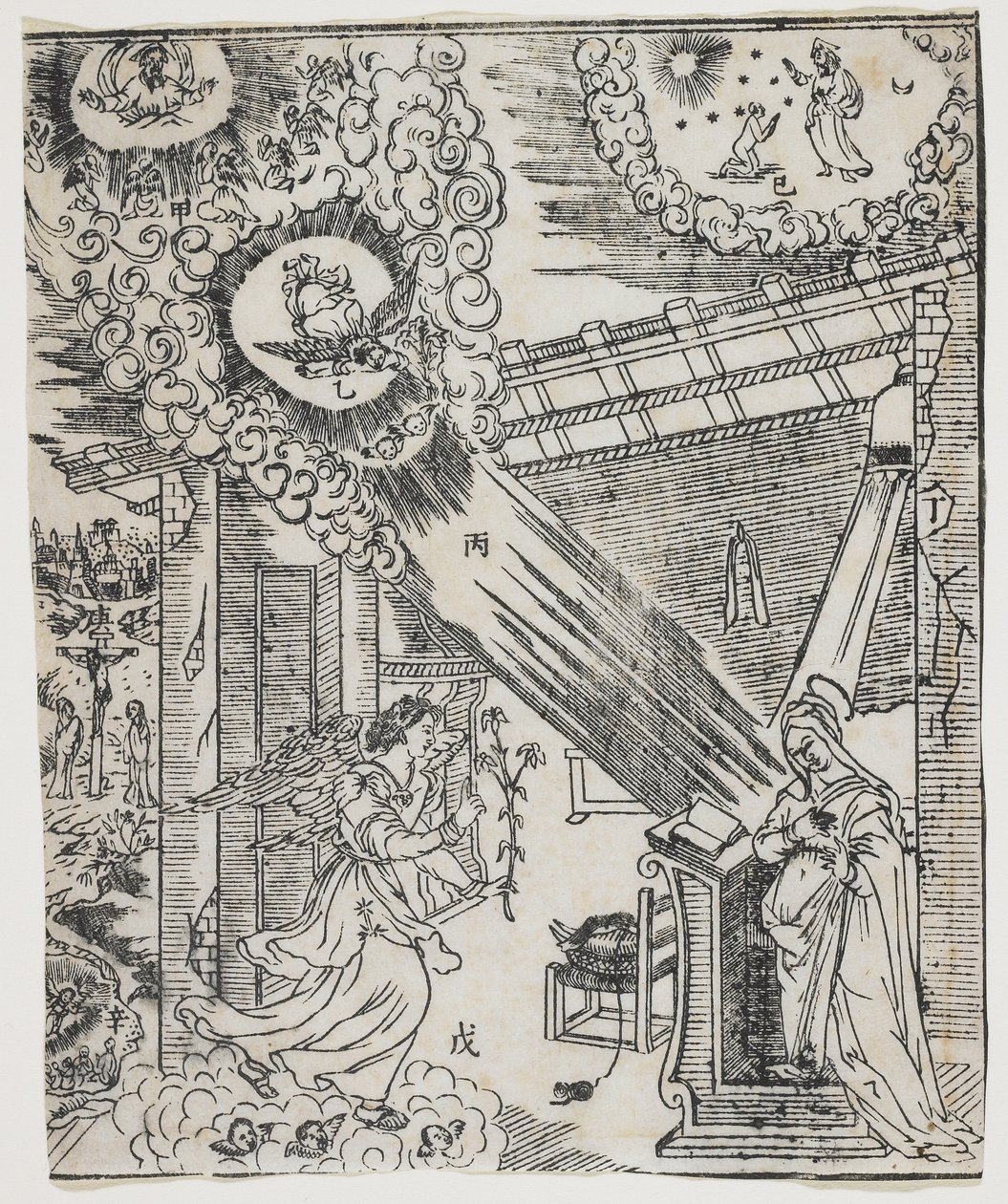 Saint Hieronymus i en grotta, ca. 1480-1538 av Albrecht Altdorfer