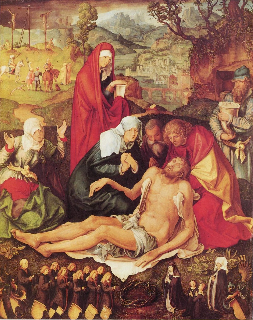  Beweinung Christi av Albrecht Dürer